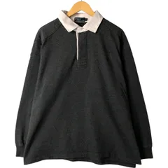 古着 ラルフローレン Ralph Lauren POLO by Ralph Lauren 長袖 ラガーシャツ メンズXXL相当/eaa544063