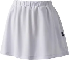 【新品】prince（プリンス）レディース ウィメンズ スカート スコート テニスウェア 吸汗速乾 UPF50+ 制電　ホワイト WS4308-146