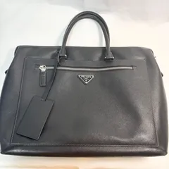 【極美品・使用感少ない】プラダ　ビジネスバッグ　ハンドバッグ　サフィアーノレザー Yahoo!オークション -「(プラダ prada) バッグ サフィアーノ