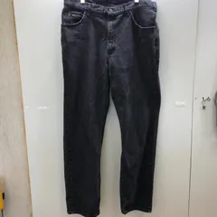 Lee/リー ９０年代～ ブラックデニムパンツ ボトムス ジーンズ ジーパン ビンテージ 90'S メキシコ製 メンズ 33x32 ブラック