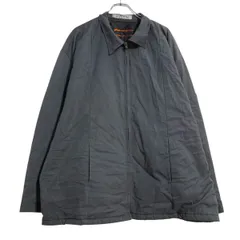 ワークジャケット 3XL グレー ビッグサイズ ジップアップ 古着卸 アメリカ仕入 a702-7346