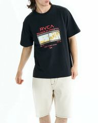 2025春夏 新品【RVCA/ルーカ/ルカ】CONACT SS Tシャツ BLK メンズ BF04A207