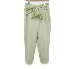 フレイアイディー テーパードパンツ ストレッチ ブランド ボトムス 日本製 レディース ベージュ系 FRAY I.D 【中古】