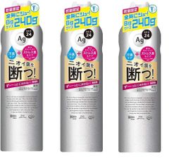資生堂Agエージーデオ24 パウダースプレー(無香性)XL 240g×5本