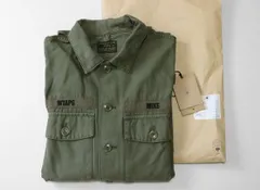 WTAPS BUDS LS 長袖 シャツ オリーブ ジャケット3 ダブルタップス WTAPS BUDS LS 長袖 シャツ オリーブ ジャケット3 ダブル