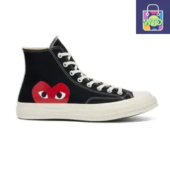 CDG×CONVERSE チャックテイラーオールスター70 Highブラック コンバース