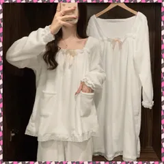 送料無料 フリースパジャマ 韓国ルームウェア 秋冬 もこもこ 長袖パジャマセット レディース あったか部屋着 可愛い室内着 ワンピースパジャマ ナイトウェア ラウンジウェア 暖かいルームウェア 寝巻き レディース 入院 パジャマ女性