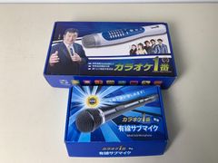 ★未使用品★　カラオケ１番　YK-3008　専用有線サブマイク付き