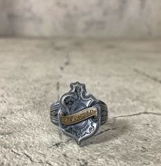 SPANGLE JEWELS Oak Leaf Ring オークリーフリング SILVER925/BRASS シルバー925 ブラス 真鍮 新品 (サイズ１５．２０．２５)