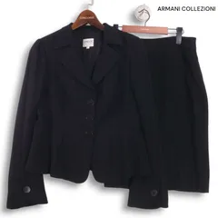 アルマーニ コレッツォーニ セットアップ スーツ 上下 ジャケット スカート 2025年最新】ARMANI COLLEZIONI ビジネス スカートスーツ上下の