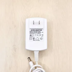 RHD30W120200 ドクターエア 3DマッサージピローS マッサージピロー DOCTORAIR MP-001 純正 充電器 チャージャー 充電ケーブル ACアダプター 電源アダプター 充電アダプター 12V 2A センタープラス 60-80307-190のサムネイル