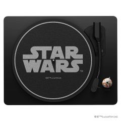 【新品：アウトレット】【限定品】STAR WARS　スター・ウォーズ　 レコードプレーヤー (ブラック)