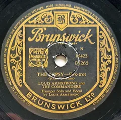 レア‼︎! テストプレス‼︎ LOUIS ARMSTRONG 蓄音機 SP盤 2025年最新】LOUIS・ARMSTRONGの人気アイテム - メルカリ