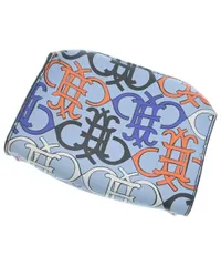EMILIO PUCCI エメリオプッチ　ロゴ入りオレンジポーチ　レア　新品 EMILIO PUCCI エメリオプッチ ロゴ入りオレンジポーチ レア 新品