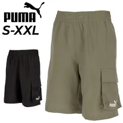 プーマ ショートパンツ メンズ PUMA ESS NO. 1ロゴ ウーブン カーゴショーツ 9インチ スポーツウエア ハーフパンツ カーゴパンツ トレーニング スポーツウエア 男性 短パン 半ズボン ボトムス   メンズウェア 服  /687569
