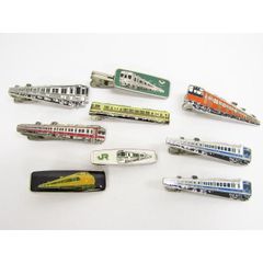 鉄道 新幹線 ネクタイピン 9個セット♪AC20818