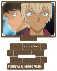 【中古】アクリルスタンド・アクリルパネル 2.降谷零(安室透)＆諸伏景光 「名探偵コナン 場面写トレーディングメタリックミニアクリルスタンド 警察学校組collection」