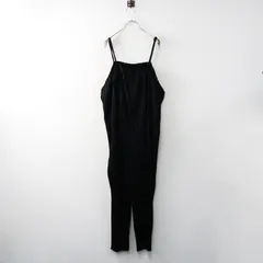 センソユニコ Sensounico ネロ NERO ランダムプリーツ サロペット 38/ブラック トップス ボトムス 【2400014504668】