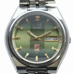 516/美品 70年代 セイコー エルニクス ELNIX 電磁テンプ 0703 JA-0785| セイコー エルニクス 0703-7110 電磁テンプ式 ブルー