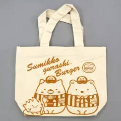 【中古】バッグ(キャラクター) しろくま＆ねこ＆ざっそう ミニトートバッグ 「すみっコぐらし すみっコくじ Part9」 ミニトートバッグ賞