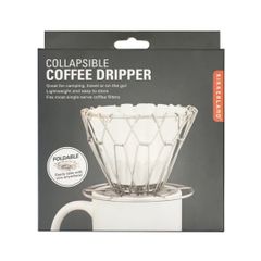 コラプシブル　コーヒードリッパー　シルバー