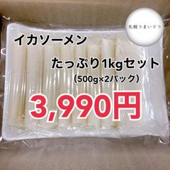 【業務用販売】イカソーメンたっぷり1kgセット