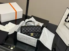 【今日特価】Chanel mini CF handle バッグ（20×12cm）