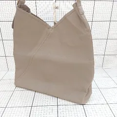 ◇ Φ A.V.V アー・ヴェ・ヴェ シンプル ハンドショルダーバッグ ベージュ系 レディース メンズ E  【1508250011528】