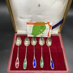 銀製　シルバー　スプーン4本セット ボックス付き　未使用品 2025年最新】Yahoo!オークション -シルバースプーンの中古品