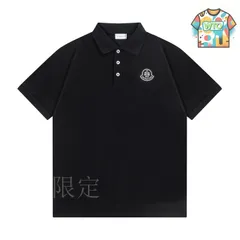 【今日特価】Moncler 2025 バッジ付き ポロシャツ