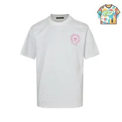 【今日特価】Chrome Hearts 25ss バラモード梵文ホースシュープリント T シャツ（男女兼用）-1