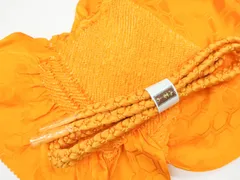 【京松】リサイクル着物 和装小物 帯締め 帯揚げ セット 帯締 帯揚 中抜き絞り 角組 kyo7w07-667