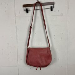 80s USA製 アメリカ製　オールドコーチ　OLD COACH レザーバッグ赤古着　f250218003
