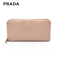 販売特販新品未使用PRADA☆鑑定済☆SOFT CALF IMPUNラウンドプラダ財布 財布