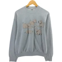 古着 90年代 フルーツオブザルーム FRUIT OF THE LOOM 犬柄 アニマル スウェットシャツ トレーナー USA製 メンズL相当/eaa411704