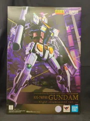 BANDAI SPIRITS 超合金×GUNDAM FACTORY YOKOHAMA GUNDAM FACTORY YOKOHAMA RX-78F00 ガンダム Night illuminated ver.のサムネイル