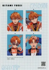 【中古】グッズセット 北見遊征 証明写真風ブロマイド＆スリーブセット 「バーチャルYouTuber にじさんじ 3SKM Half Anniversary」