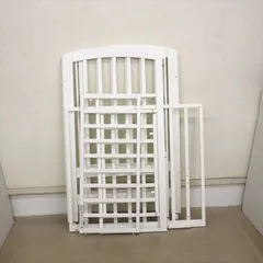 カトージ ハイポジションミニベッド アーチ ホワイト 02028 寝台サイズ90×60cm ベビーベッド 新生児OK クリーニング済み C105002tのサムネイル