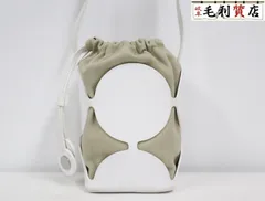 PIERRE HARDY ピエールアルディ ビュル ショルダーバッグ ホワイト キャンバス レザー 【中古】 バッグのサムネイル