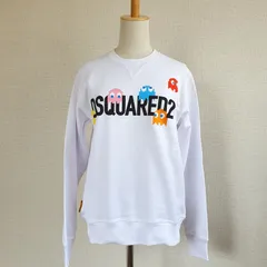 【新品・未使用】DSQUARED2 KIDS x Pac-man スウェットシャツ　ホワイト　DQ2248D003G