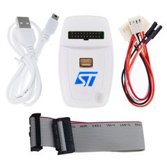 QuiExact ST-LINK V2 STM8/STM32 エミュレータ プログラマー STM8 STM32 MCU 開発用 プログラミングキット コンパイラ デバッガエ エミュレータデバッガ シミュレーション st link v2 プログラマ シミュレーシ