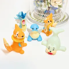 p5 ポケモンキッズ 指人形 5体セット✨ギャラドス フローゼル まとめ売り おもちゃ 食玩 フィギュア ソフビ Pokemon グッズ