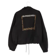 BURBERRY (バーバリー) ホースフェリープリント ジップアップジャケット 8050591 ブラックのサムネイル