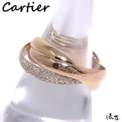 2023年最新】（中古）(カルティエ)Cartier トリニティ リング 12.5号