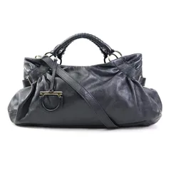 サルヴァトーレフェラガモ Salvatore Ferragamo ショルダーバッグ  ハンドバッグ ガンチーニ