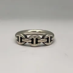 【極美品・人気の19号】HOORSENBUHS MAKERS CLASSIC DAME CLASSIC TRI-LINK｜silver｜Ring｜HOORSENBUHS(ホーセン