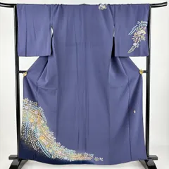 訪問着フルセット　辻が花　翠山工房　ヤマト謹製　着物　正絹　m2 訪問着フルセット 辻が花 翠山工房 ヤマト謹製 着物 正絹 m2