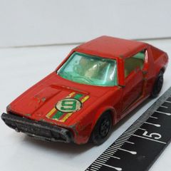 Matchbox Superfast No.62【Renault 17 TL ルノー ピラー折右ドア欠 橙オレンジ】ミニカー トミカサイズ マッチボックス【ジャンク】送料込