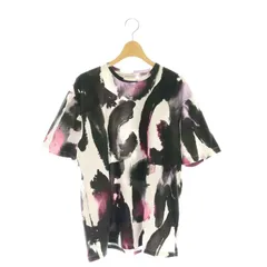 アレキサンダーマックイーン ALEXANDER MCQUEEN Tシャツ カットソー 半袖 総柄 コットン 40 白 黒 紫 /NR ■OSのサムネイル