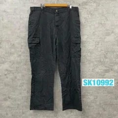 Dickies ワークパンツ ブラック 40×32 カーゴパンツ ジップフライ ボトムス 大きいサイズ 古着 SK10992